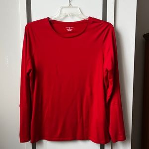 Land's End Tee * Bright RED * Size XL